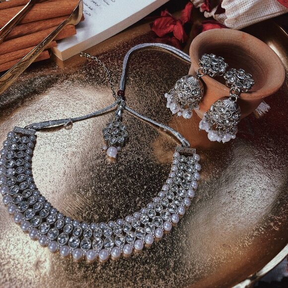 Indian Jewelry - Raya (silver) - Picture 1 of 1